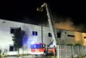 Grossbrand Halle Troisdorf Kriegsdorf Junkersring P698